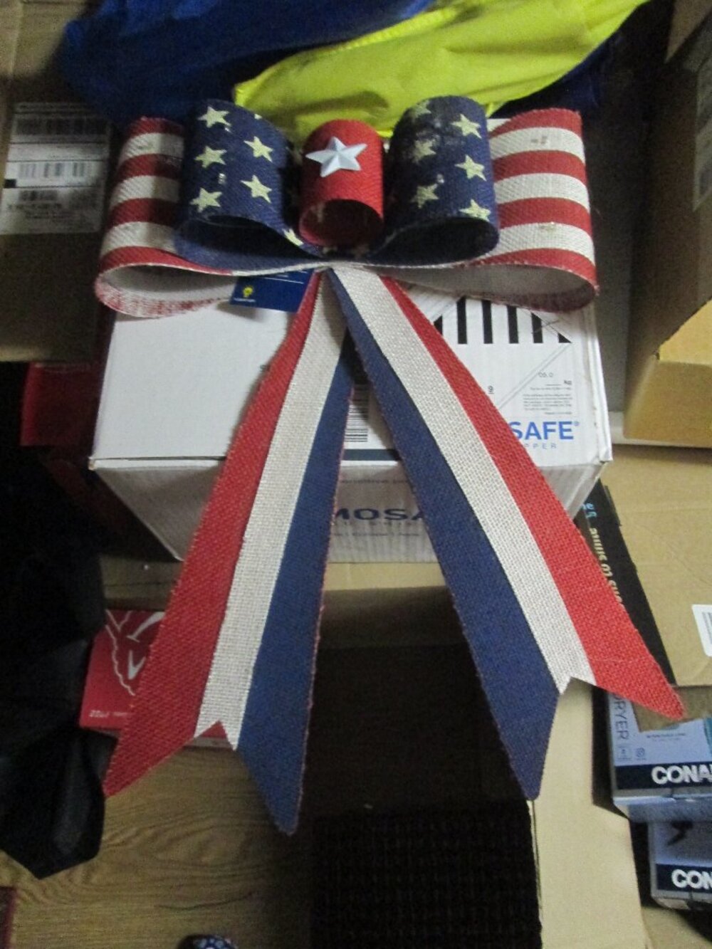 LIte Up Patriotic Bow